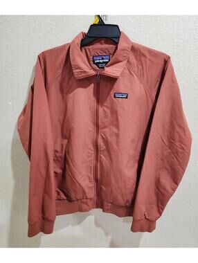 Patagonia Mens Baggies Full-zip Jacket Size Large Great Condition Spanish Red